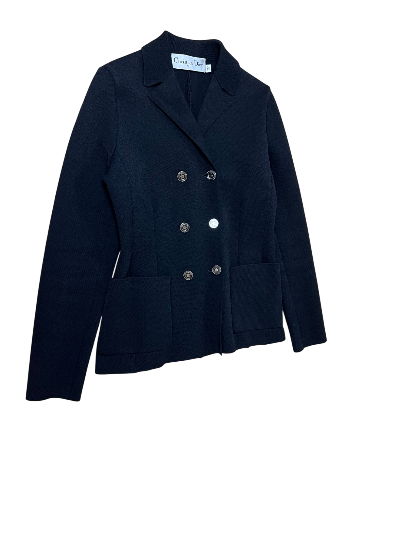 Christian Dior Schwarz 38 Viscose, Polyester, Polyamide