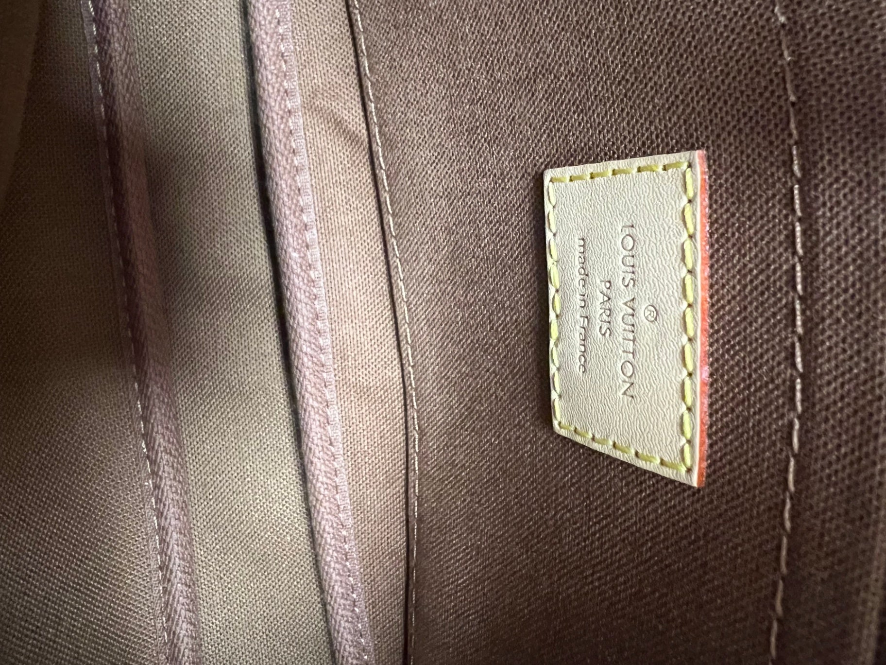 Louis Vuitton Multi Pochette Monogram Brown with gold accents, coated canvas and leather