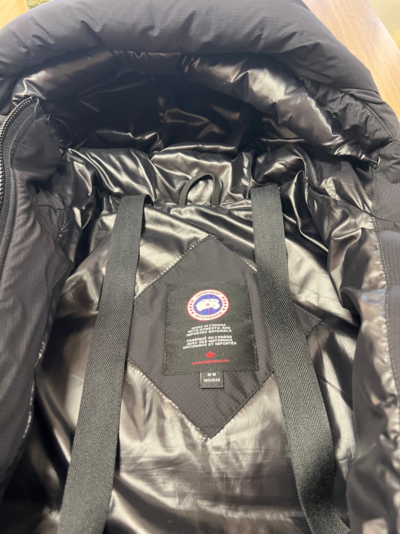 Canada Goose Black 38 Polyamide/Down
