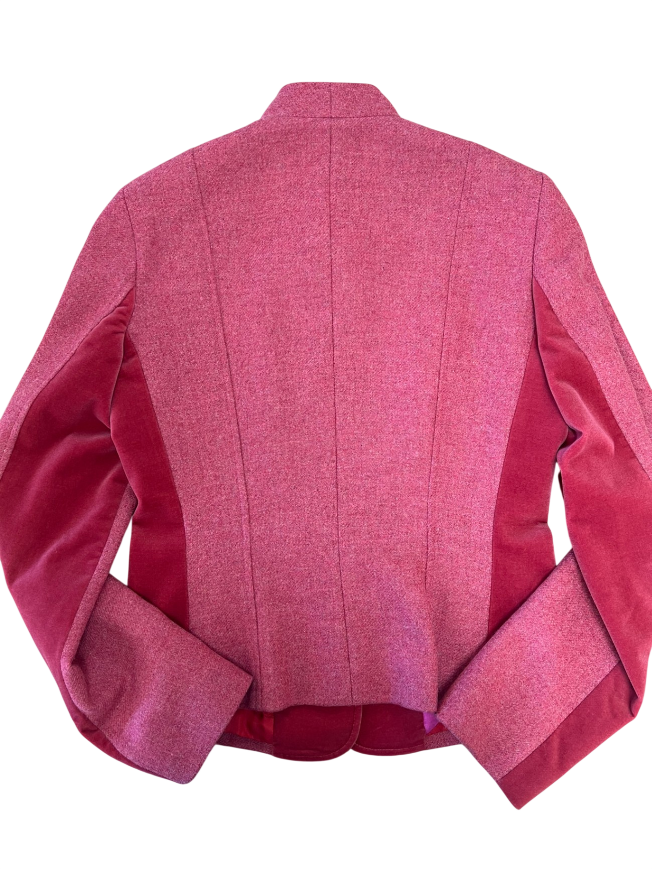 ETRO trouser suit raspberry size 38 wool blend