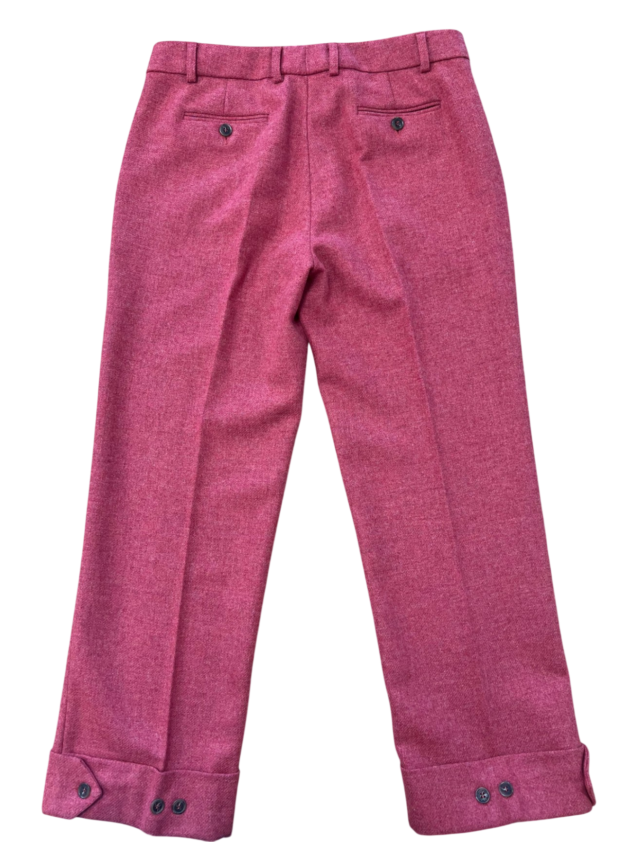 ETRO trouser suit raspberry size 38 wool blend