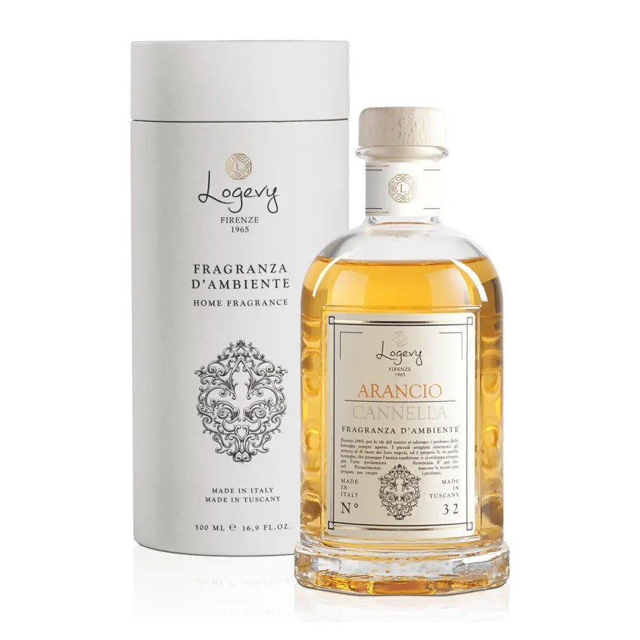 Logevy  Arancia Canella 500 ml Glas, Holz