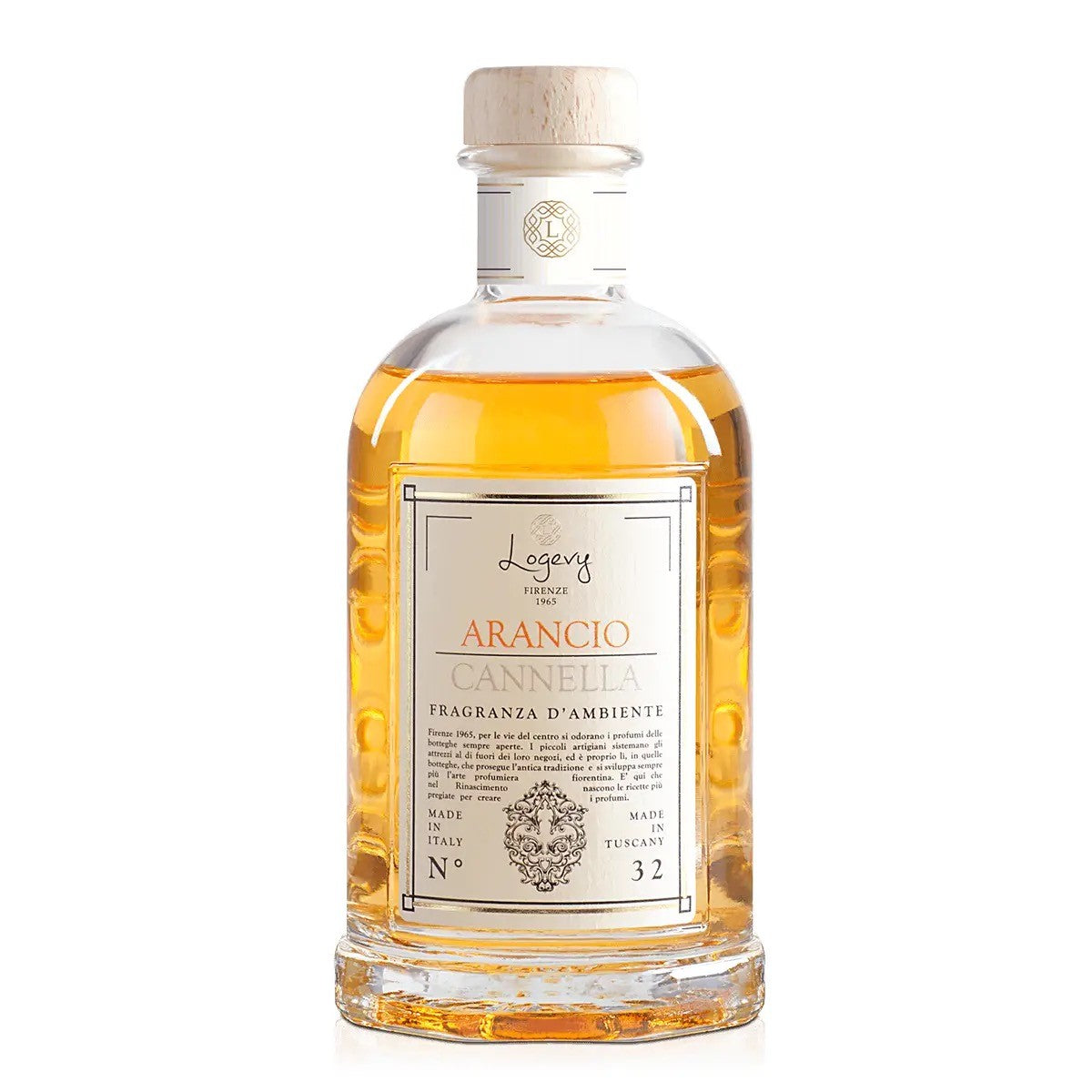 Logevy  Arancia Canella 500 ml Glas, Holz