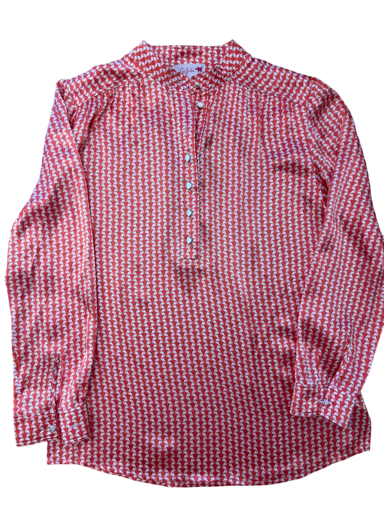 La Jolie Rot Weiß 38 Seide