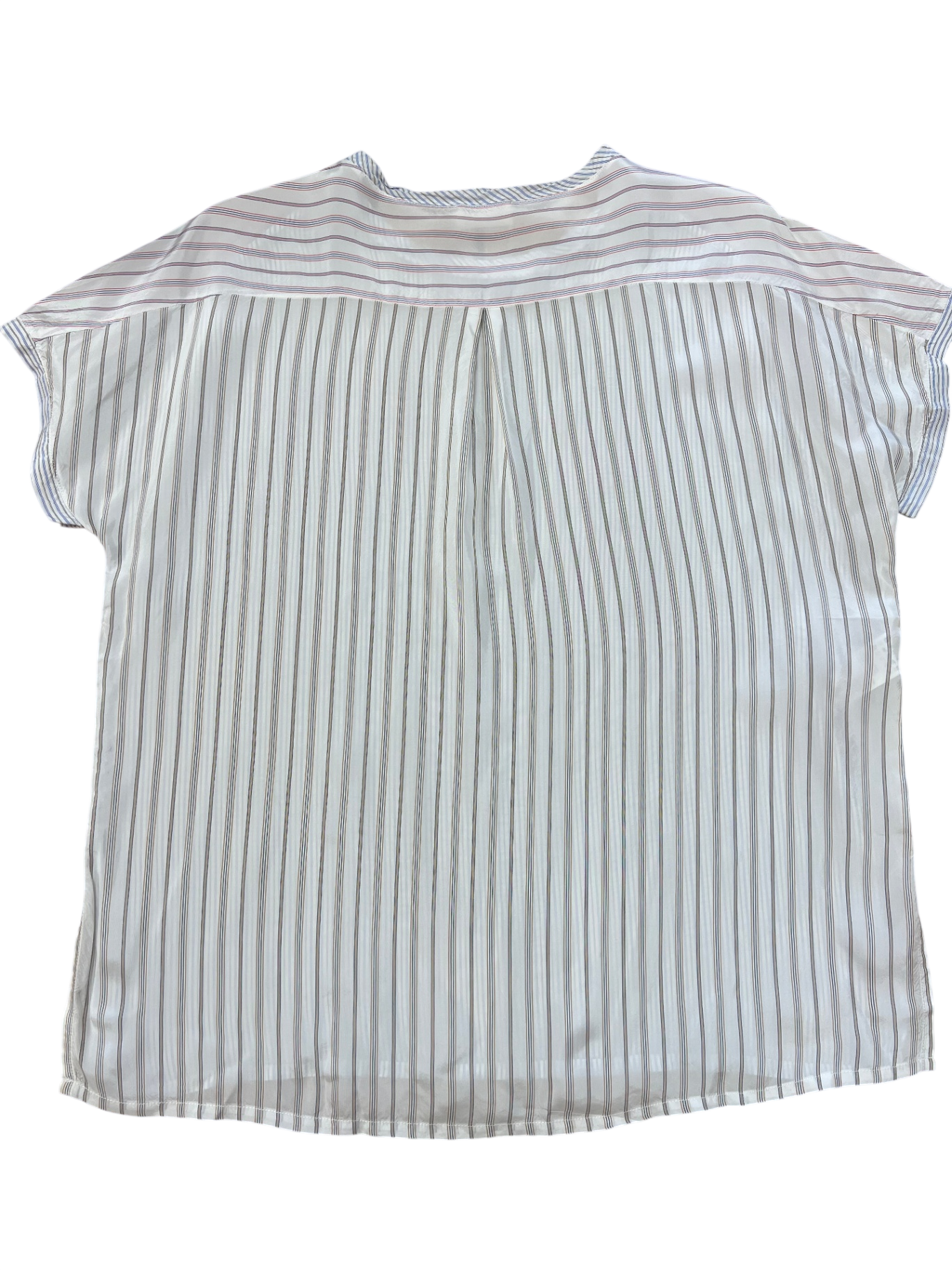 Barena Weiß mit roten und blauen Streifen 38 Viscose