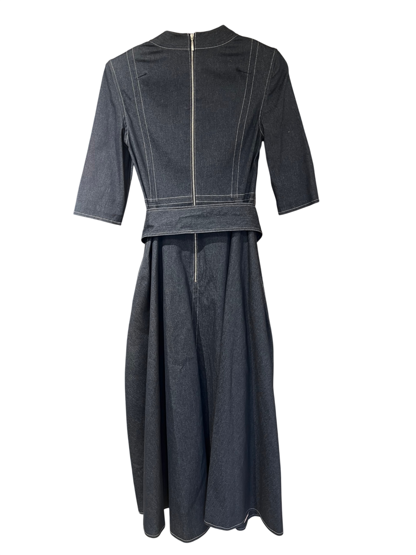 Talbot Runhof Dunkelblau 38 Baumwolle