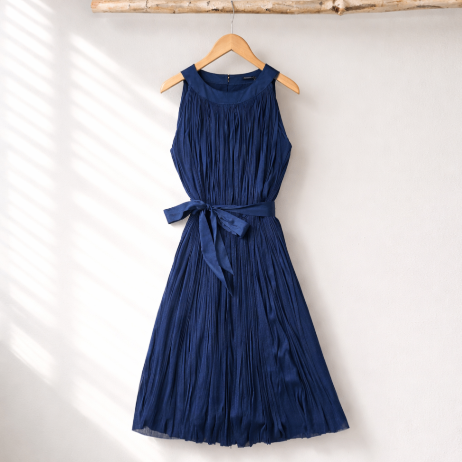 Kokon Blau 38 Seide / Viscose