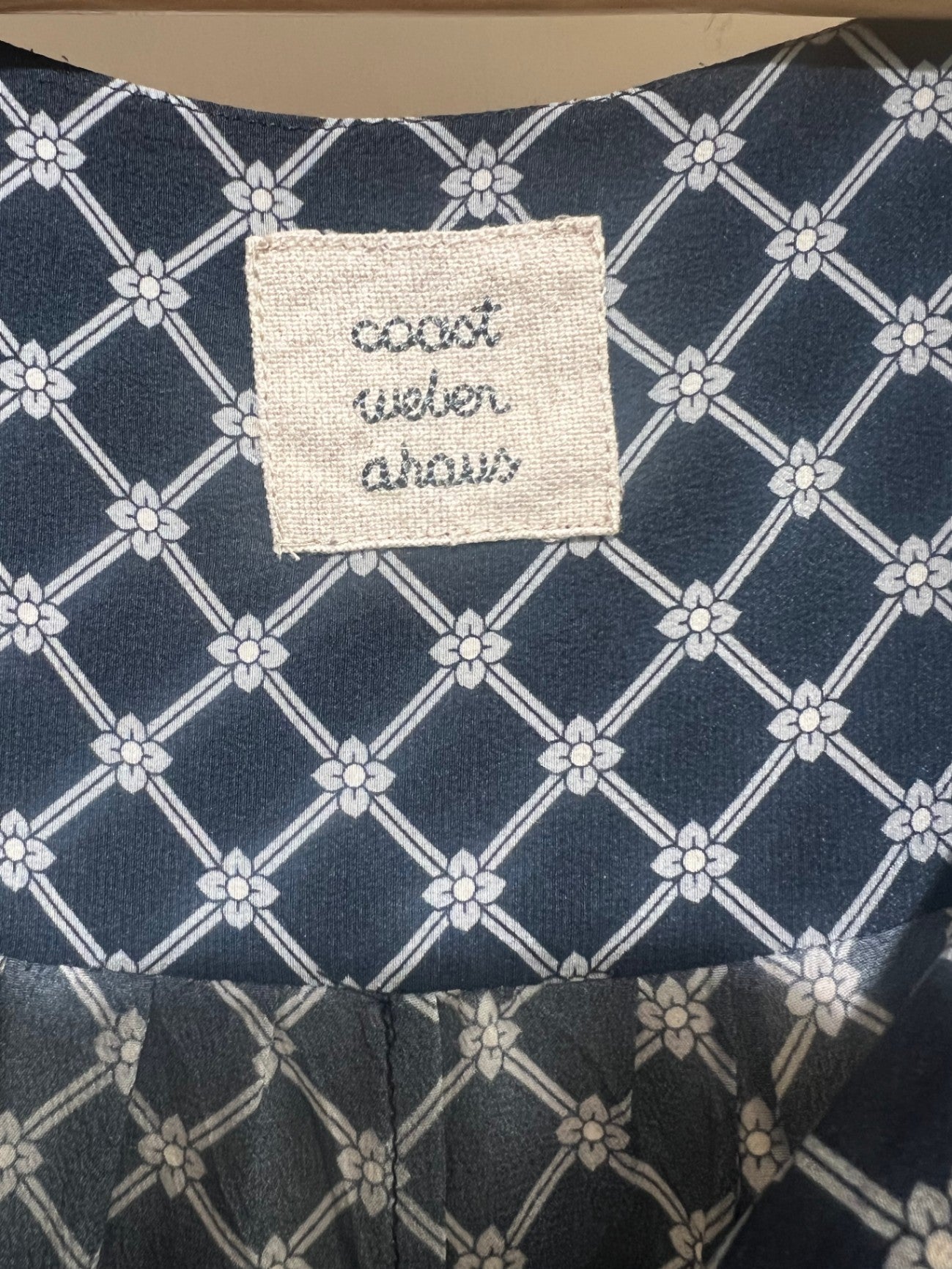 coast weber ahaus Blau, Beige 38 Seide