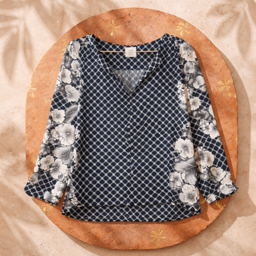 coast weber ahaus Blau, Beige 38 Seide