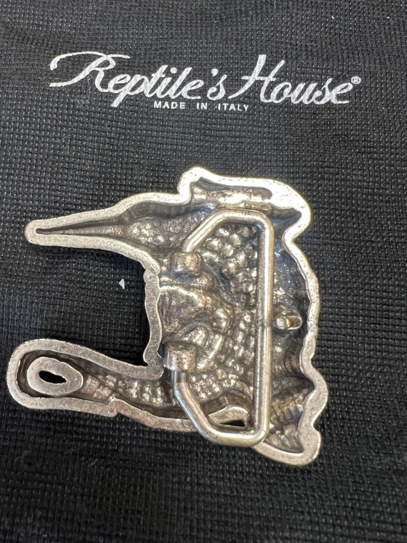 Reptile's House Silber Metall