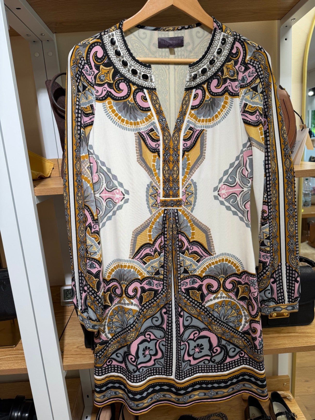 Hale Bob schwarz rosa weiß 36 Polyester