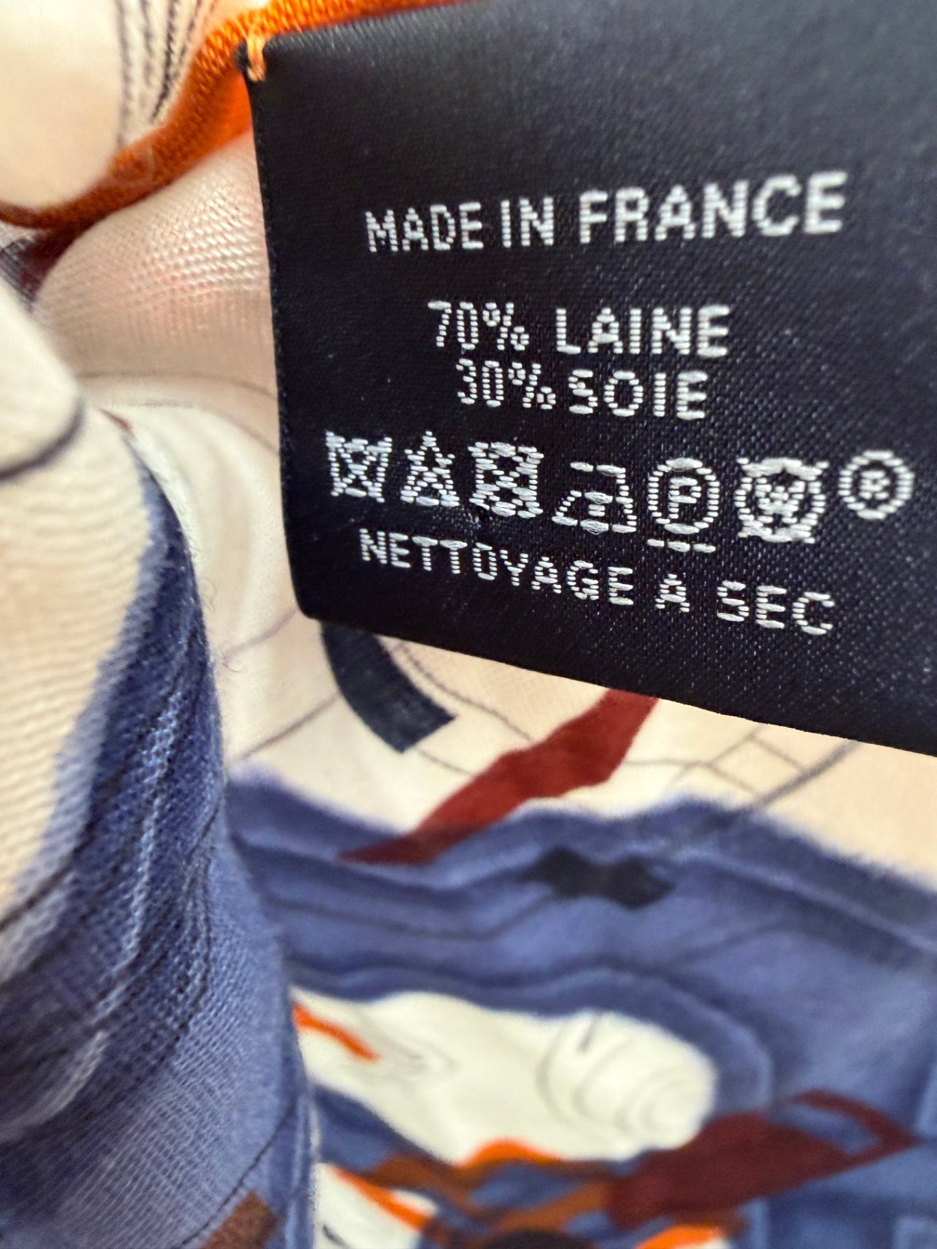 Hermès Mehrfarbig 90 x 90 Wolle/Seide