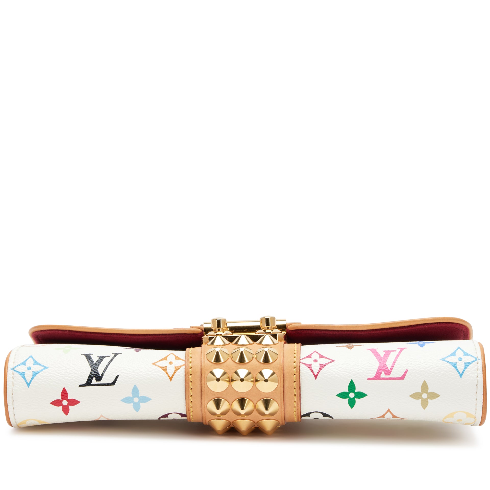 Louis Vuitton Monogram Coated Canvas mit Monogramm- Colored Print