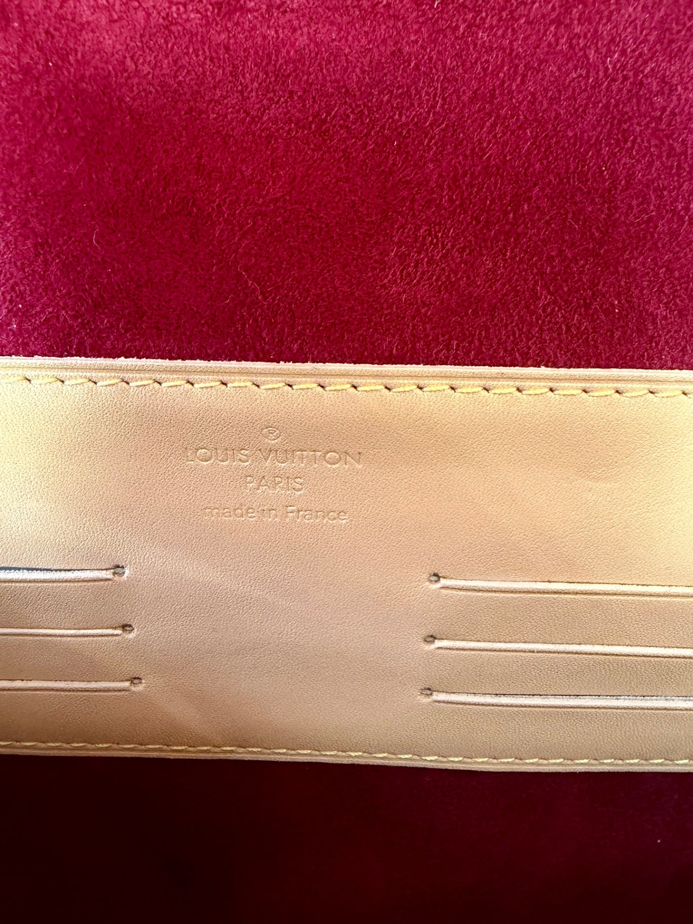 Louis Vuitton Monogram Coated Canvas mit Monogramm- Colored Print