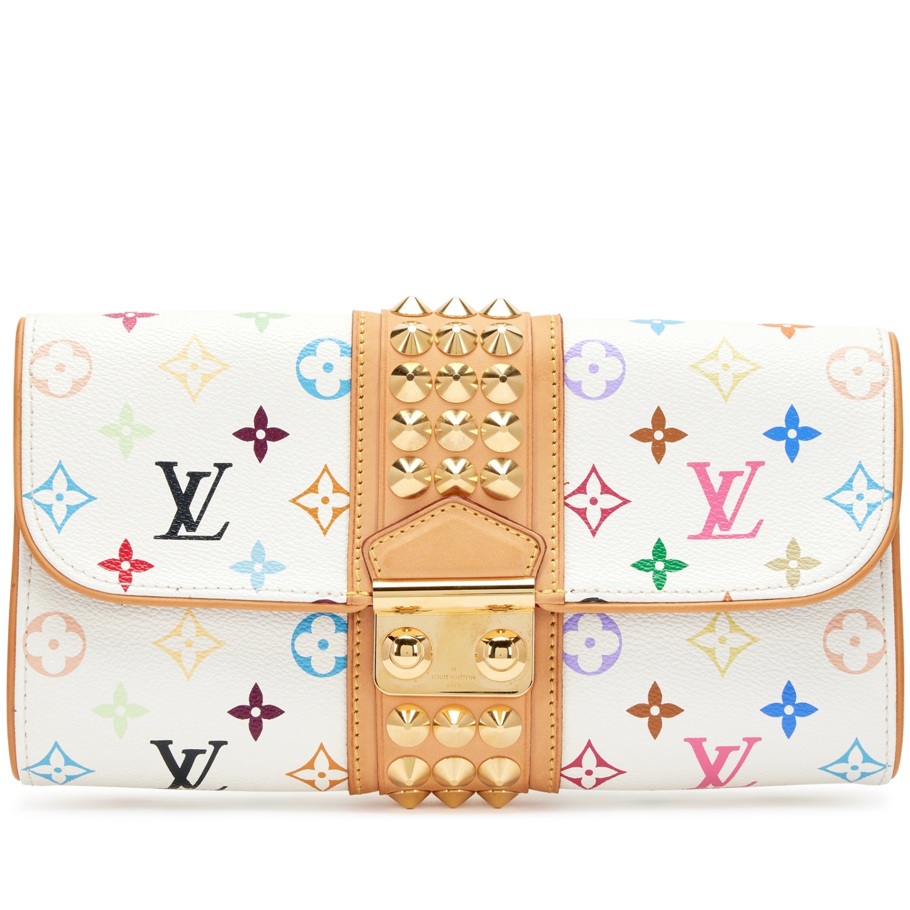 Louis Vuitton Monogram Coated Canvas mit Monogramm- Colored Print