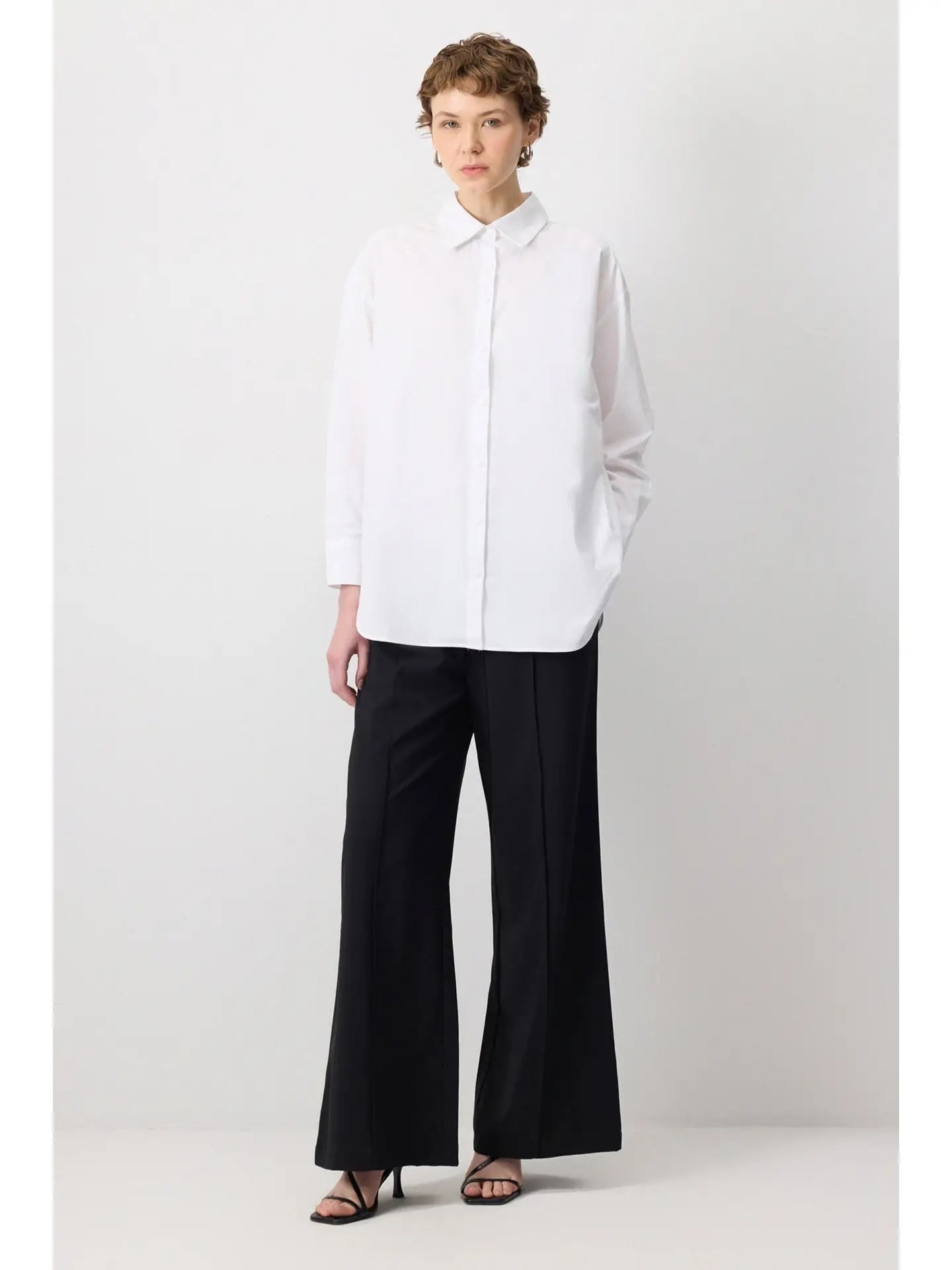 Touchè Hemdbluse Weiß 40/42 Baumwolle