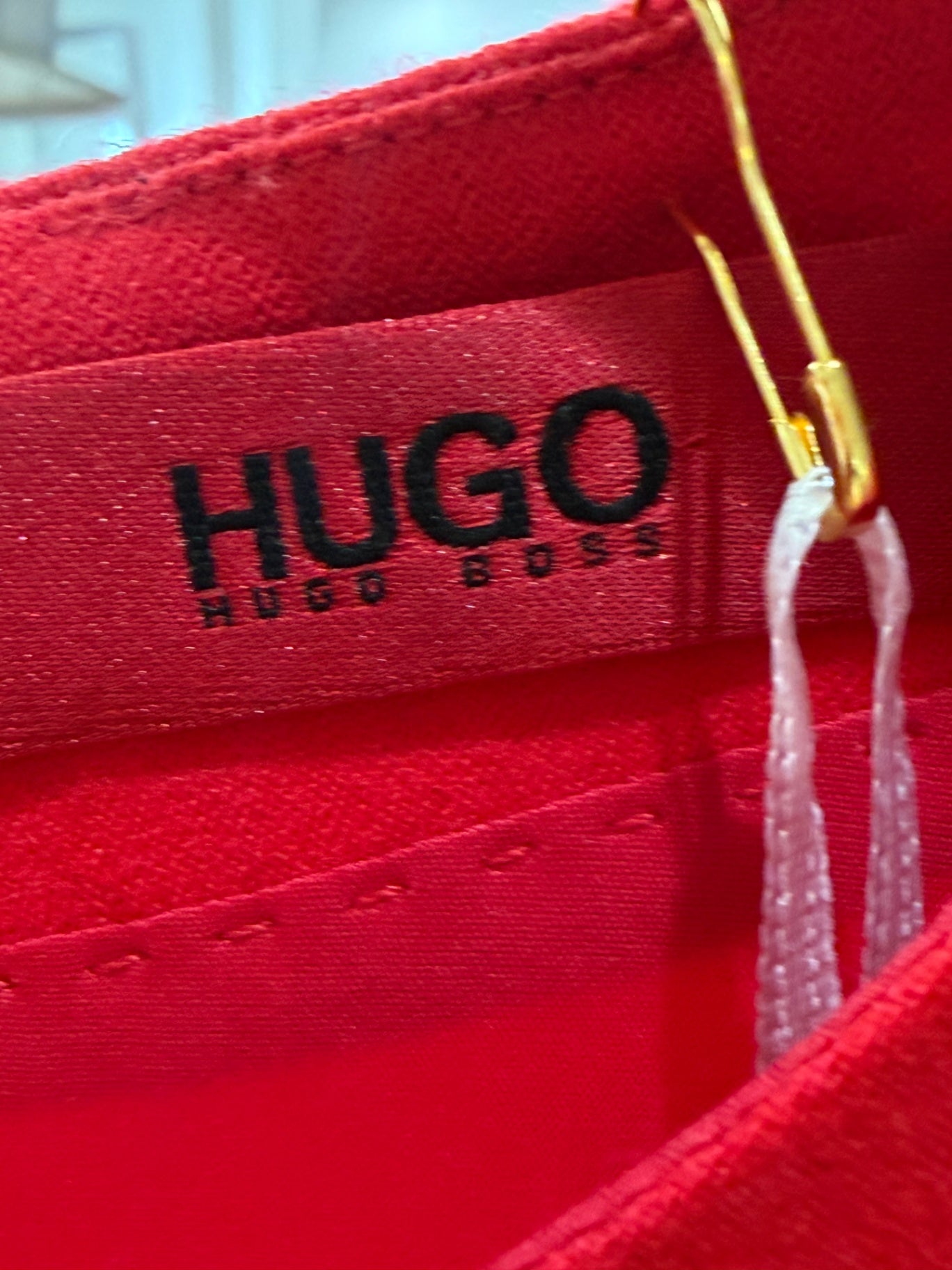 HUGO BOSS Rot 36 Baumwolle/ Elastan