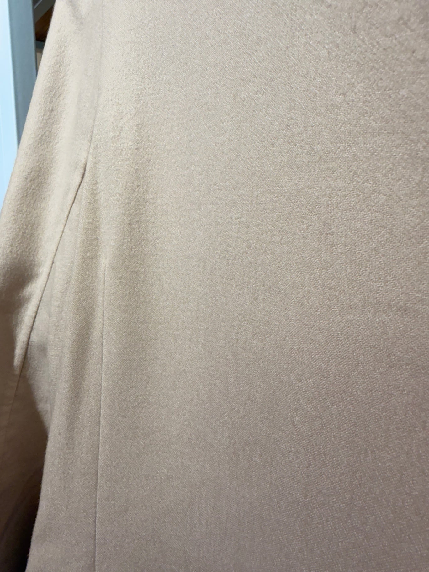 Jil Sander Mantel Beige 38 100% Cashmere