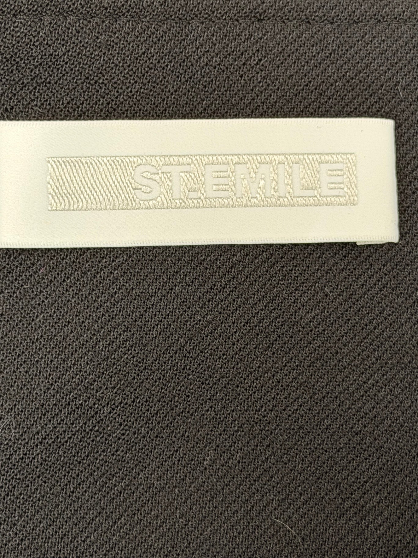 St.Emile Rock Schwarz 40 Wollstoff