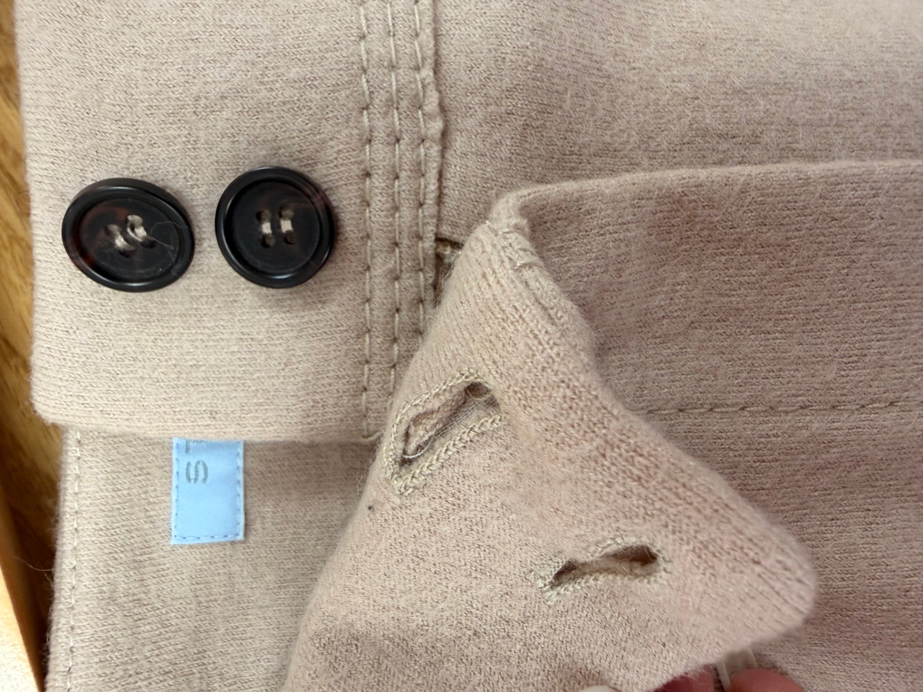 Strenesse Beige 42 Wolle