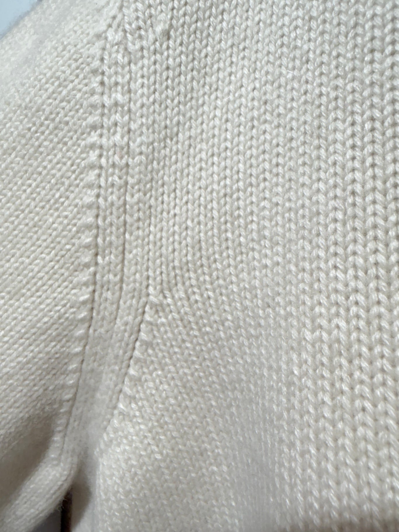 Loro Piana Wollweiß 40 100% Baby Cashmere