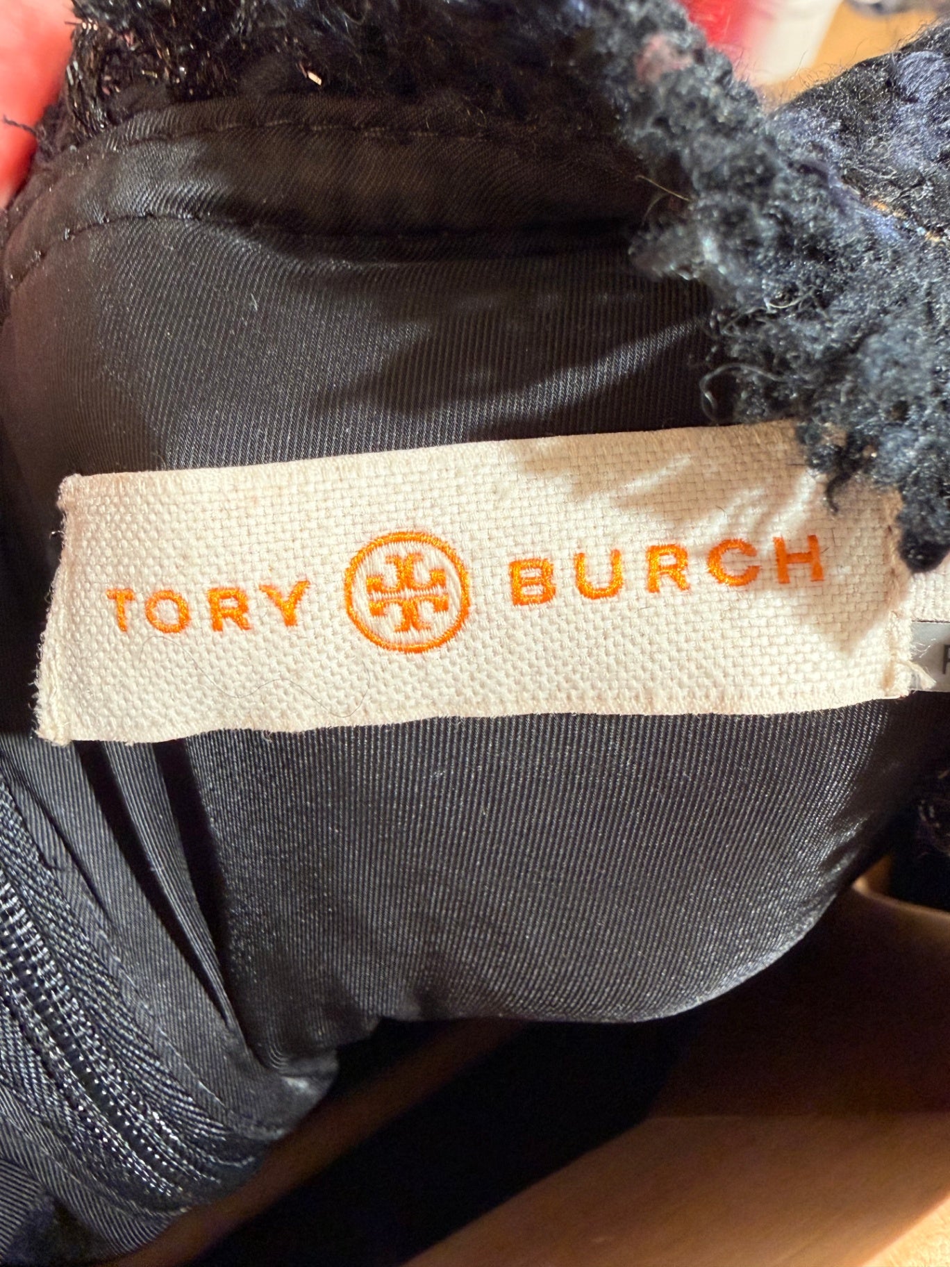 Tory Burch Schwarz 40 Unbekannt Tweed