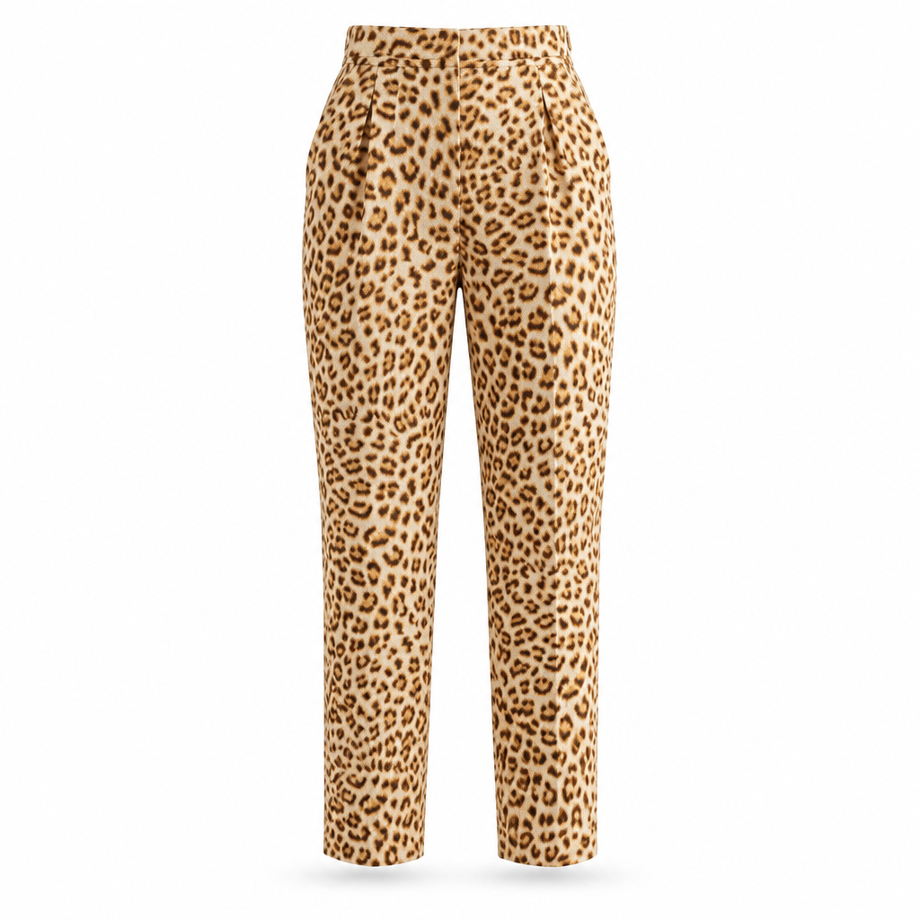 Escada Beige, Schwarz 38 Leinen