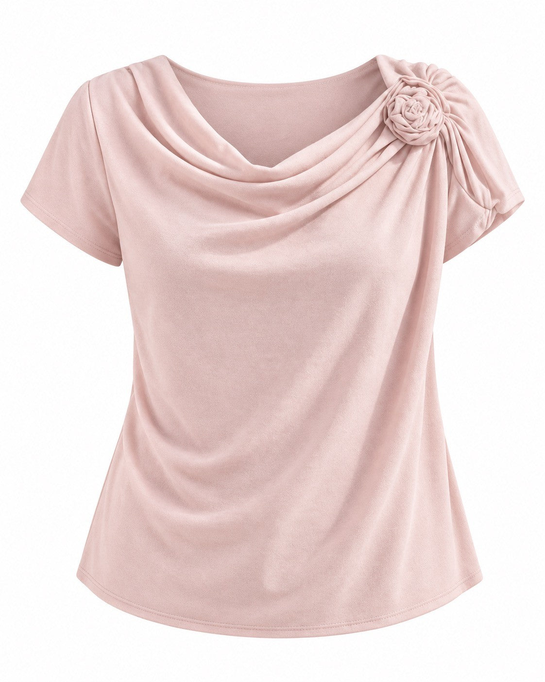 Maison Lavinia Turra Bluse Rosa 38 Seide