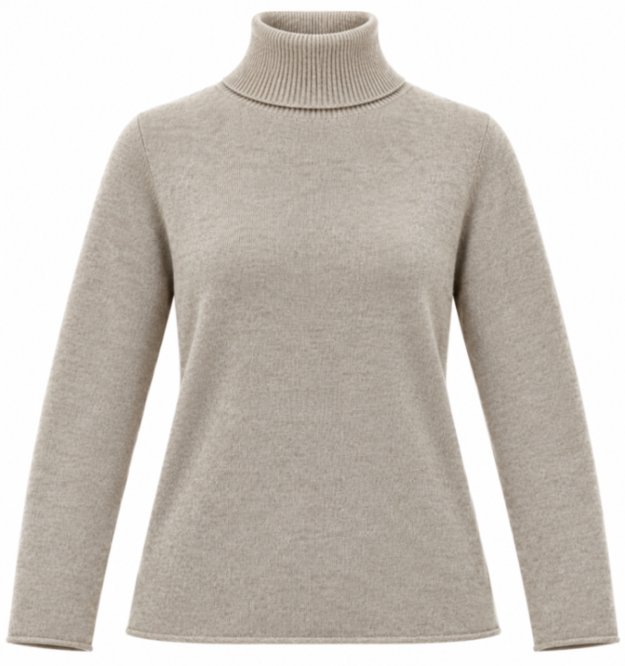 Pinotti Pullover Dolce Vita Beige 100% Cashmere 38 Neu