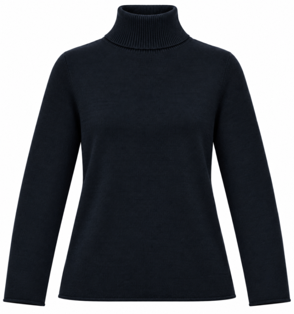Pinotti Pullover Dolce Vita Schwarz 100% Cashmere Neu 38