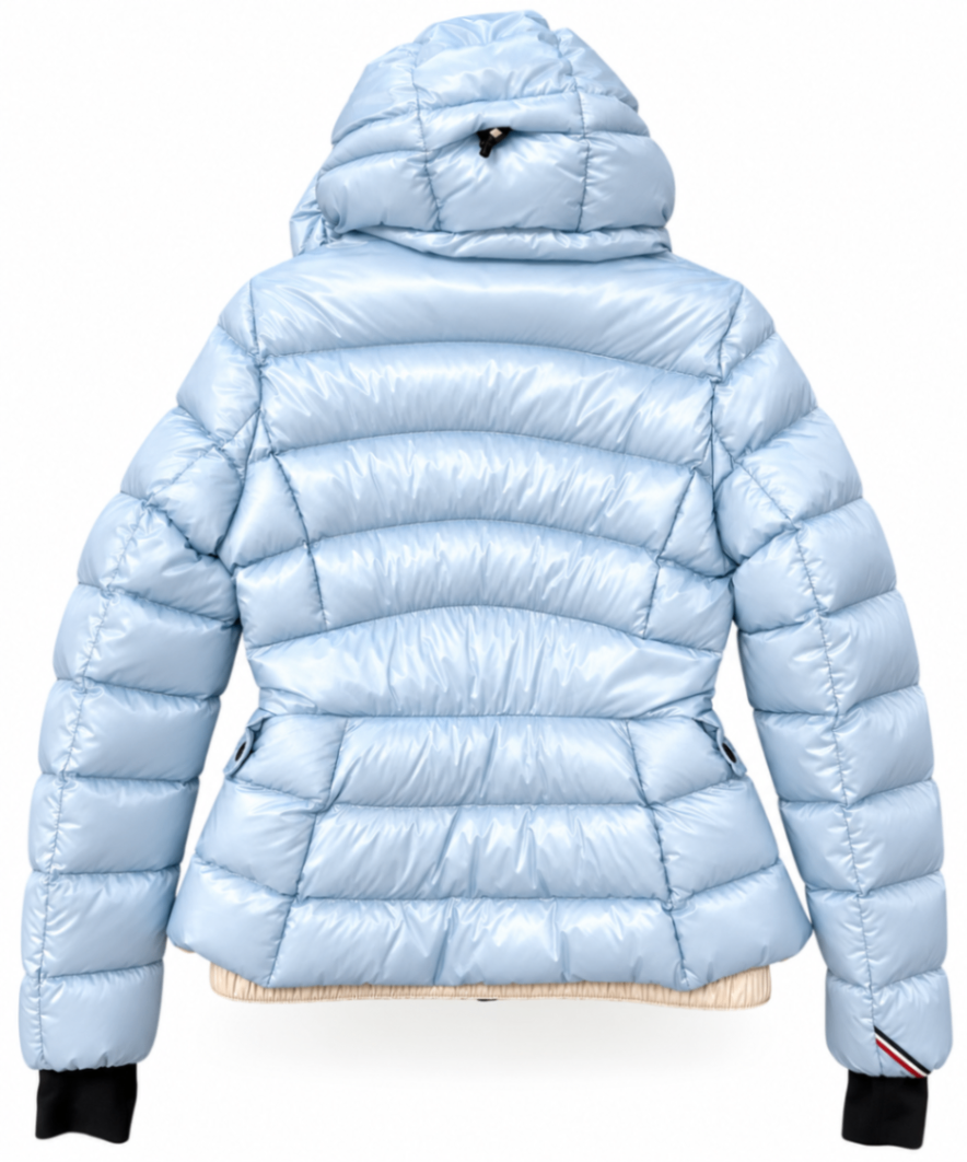 Moncler Hellblau 38 Polyamid/Daunen
