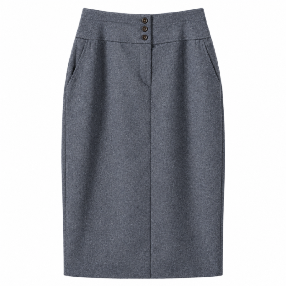 St.Emile Rock Schwarz 40 Wollstoff
