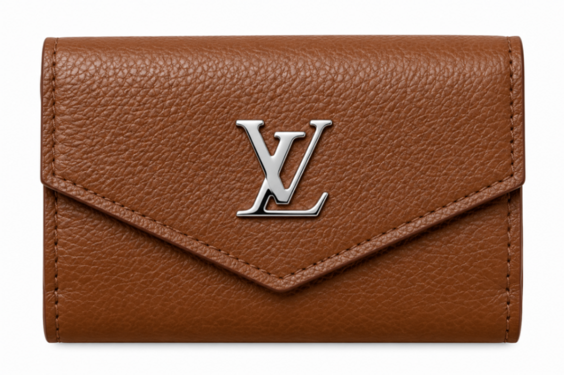 Louis Vuitton Portemonaie Lockmini Braun