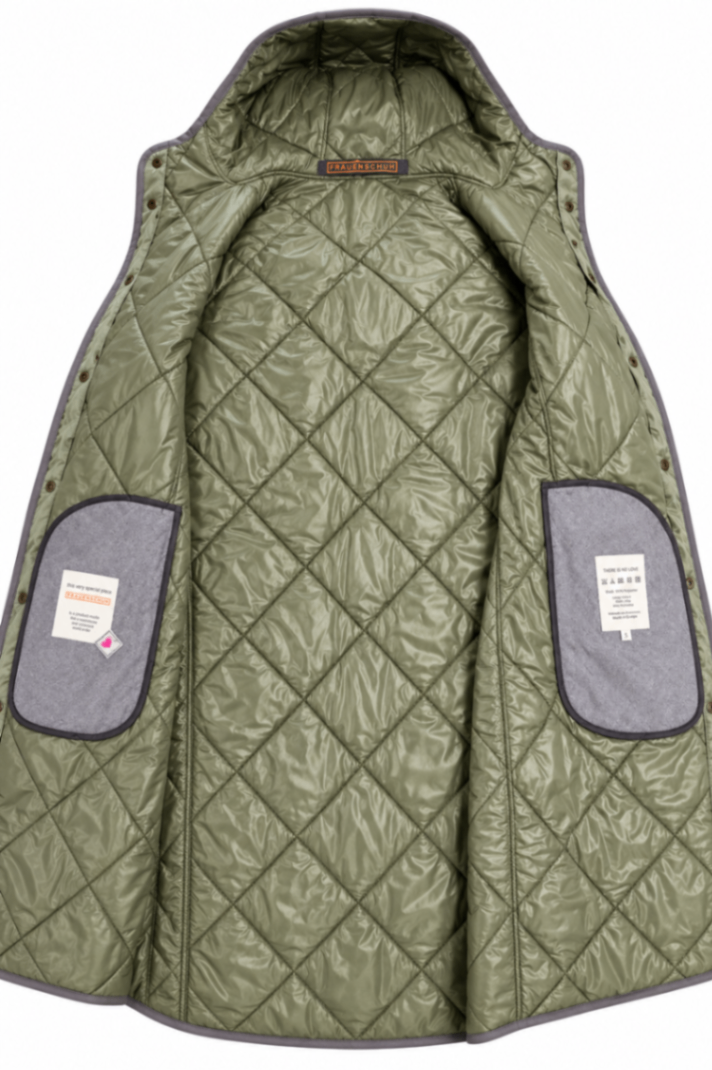 Frauenschuh Olivgrün /Grau 38 Polyester/Nylon/Elastan/Leder