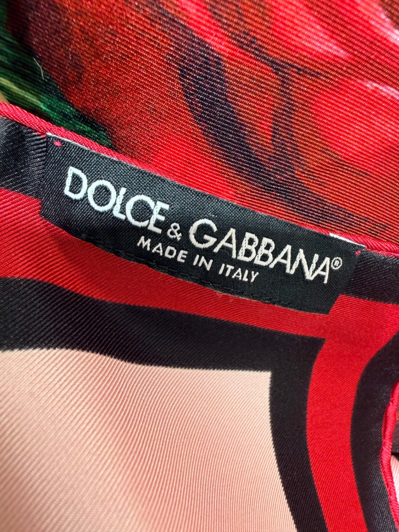 Dolce & Gabbana  90 x 90 Seide