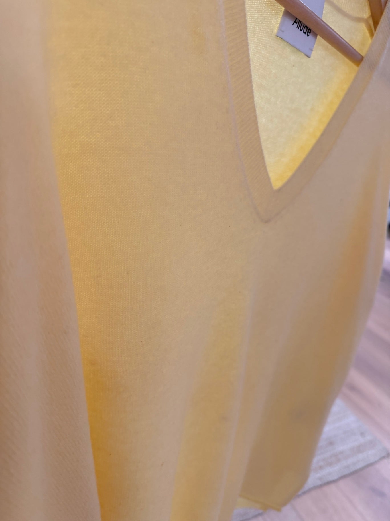 Allude Hellgelb 42 100% Cashmere